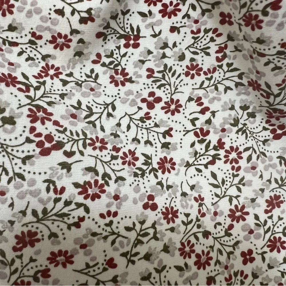 J. Crew Classic Secret Wash stretch cotton poplin shirt Large Floral Button Down